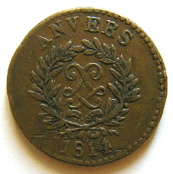 Monnaies du sige d'Anvers